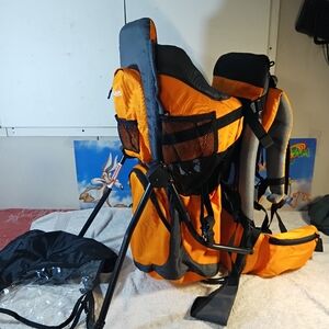 Velar Sports Baby Carrier Hiking Backpack – Excellent Condition with Rain Guard